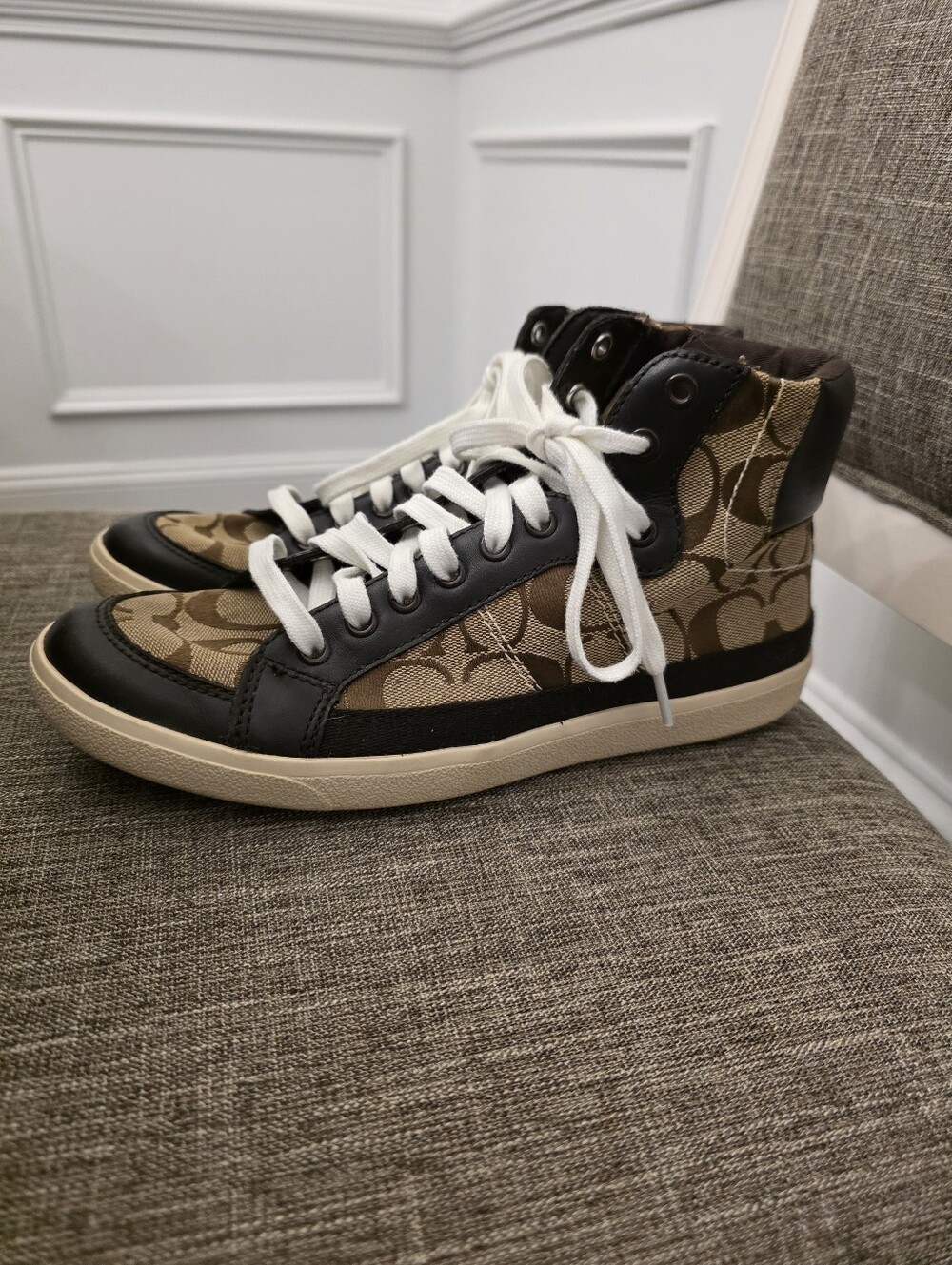 Coach High Top Sneakers Women's Size 8.5